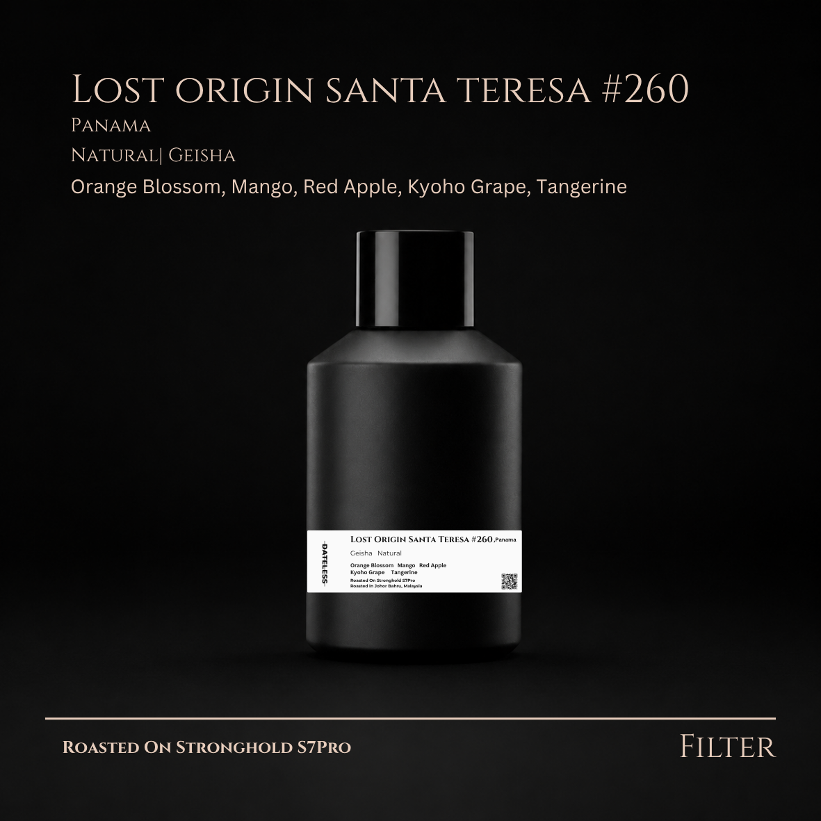 Panama, Lost Origin Santa Teresa #260, Natural, Geisha