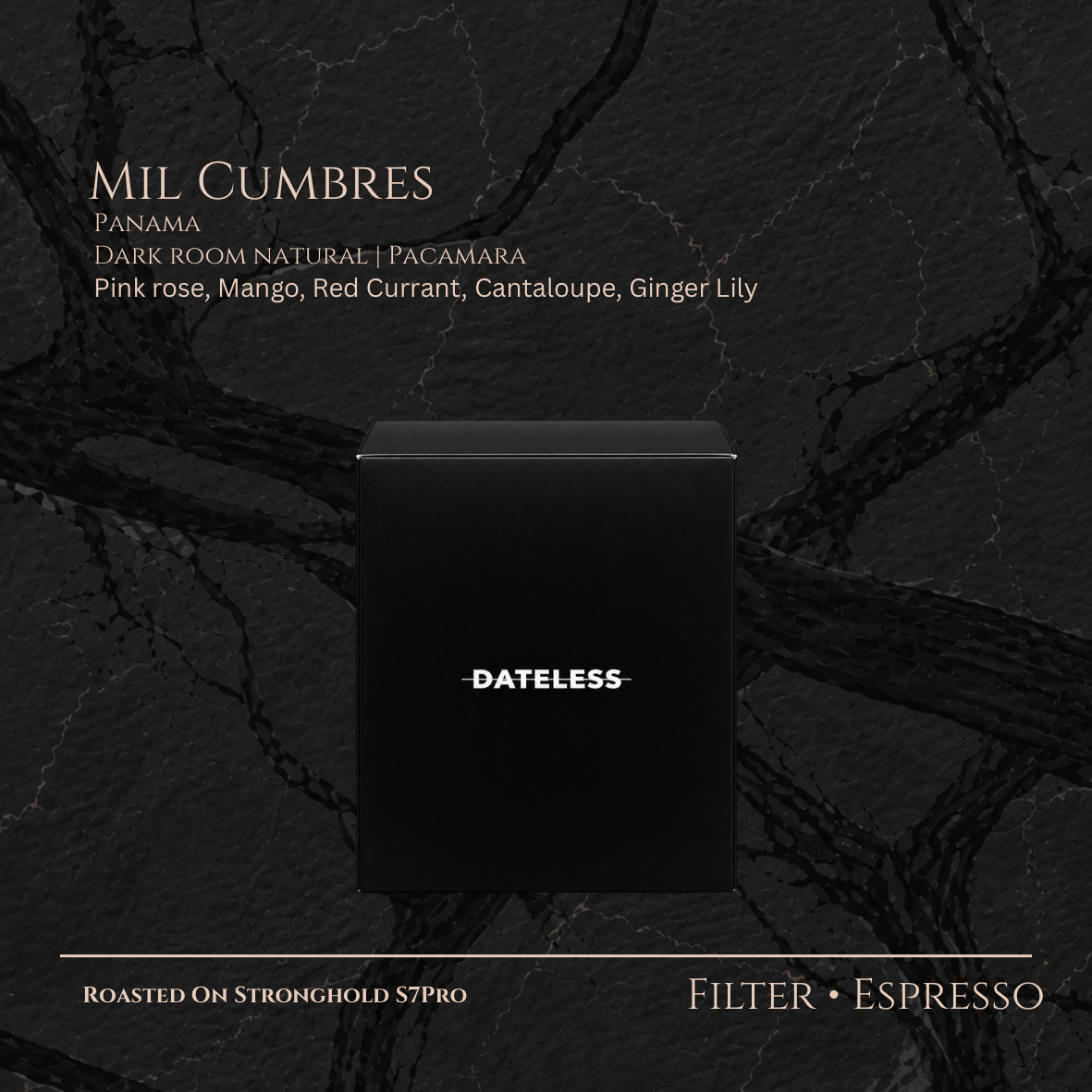 Panama, Mil Cumbres, Dark Room Natural, Pacamara