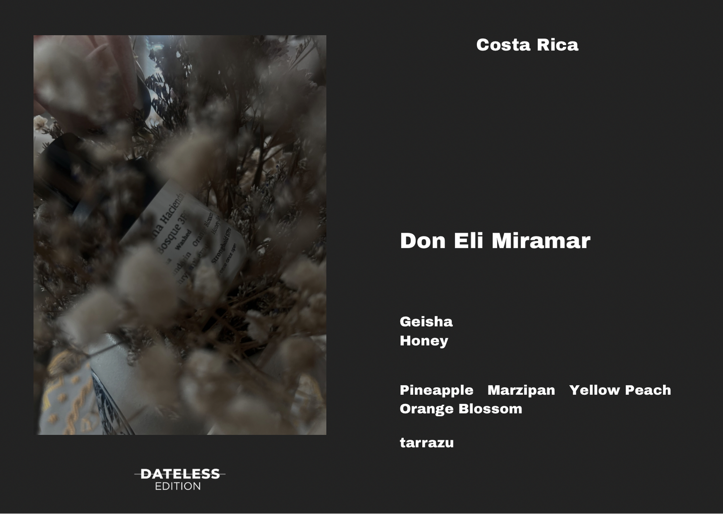 [Espresso] Costa Rica Don Eli Miramar