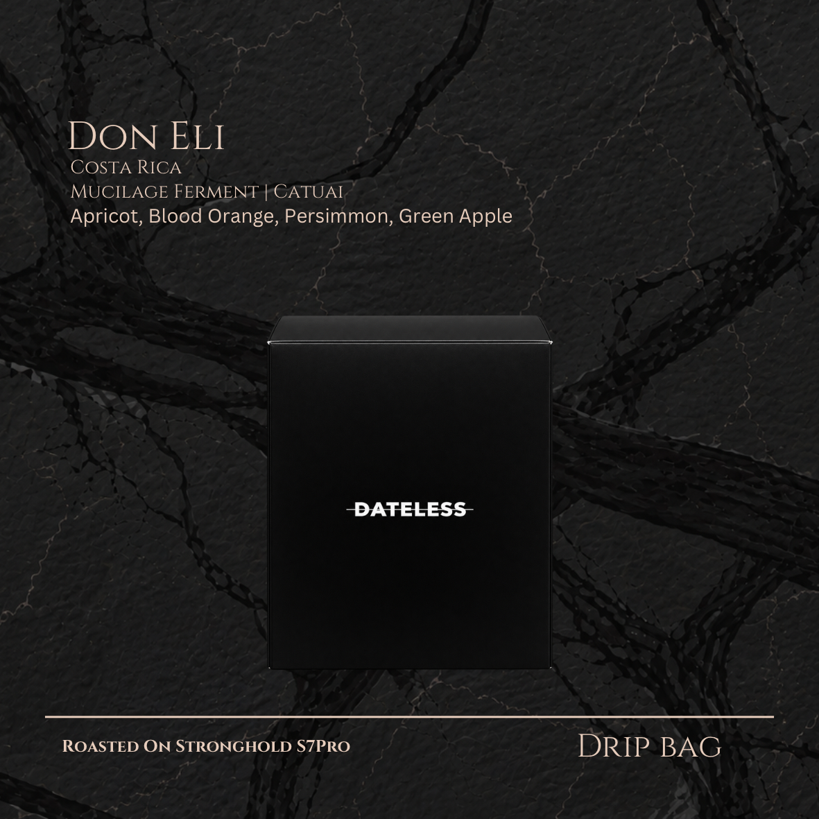 “Drip Bag” Costa Rica, Don Eli, Mucilage Ferment, Catuai