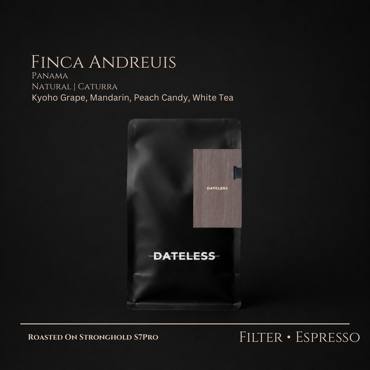 Panama, Finca Andreuis, Natural, Caturra