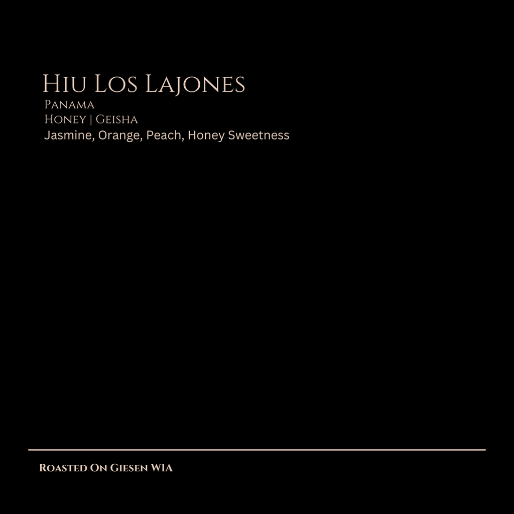 HIU Los Lajones, Honey, Geisha, Panama