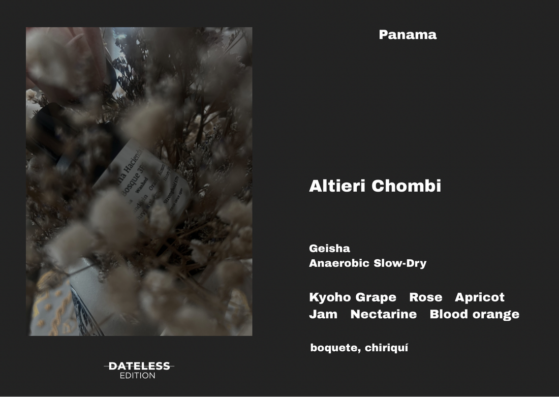 Dateless Coffee Roaster Panama Altieri ASD Chombi – specialty coffee beans Malaysia