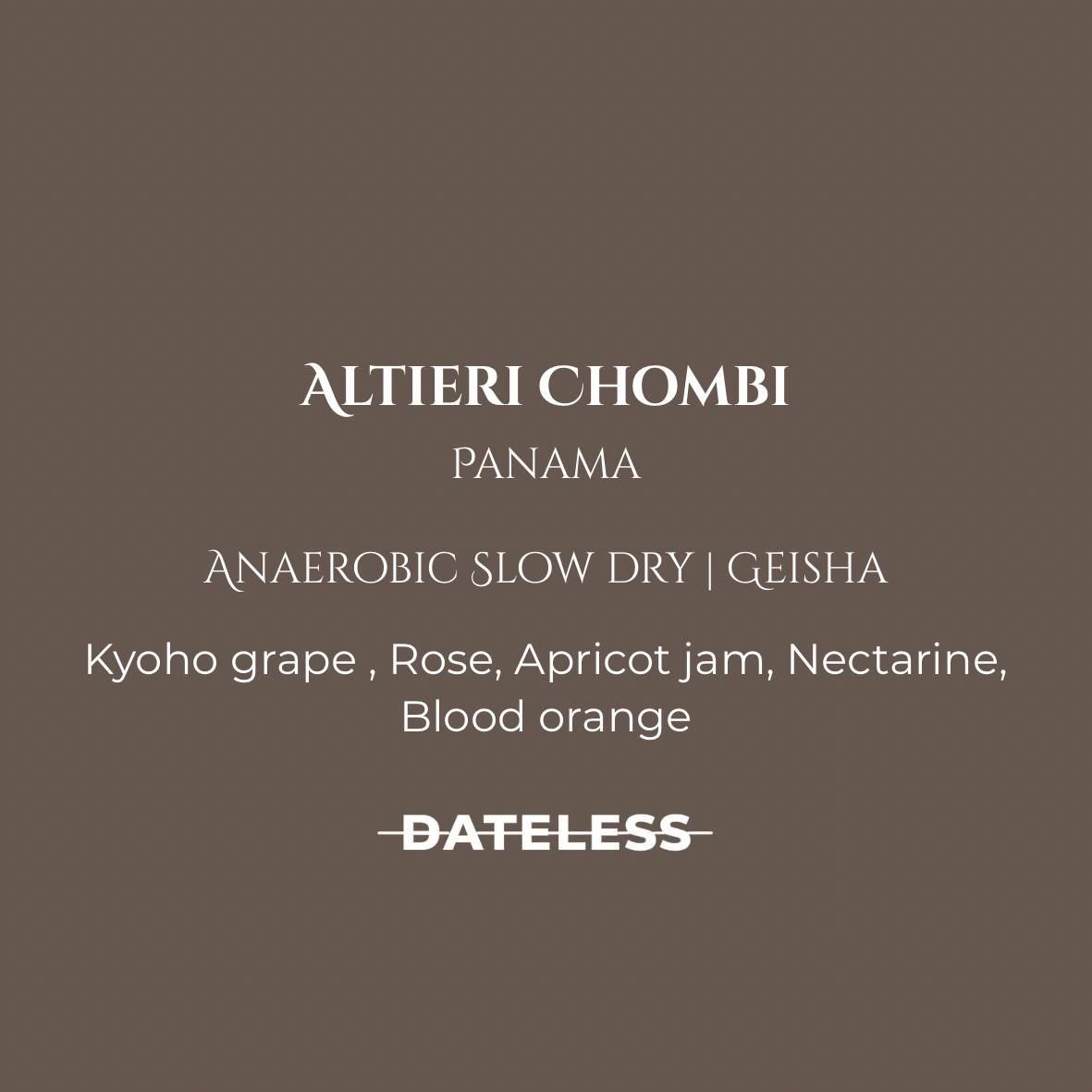 [Single Dose] Altieri Chombi ASD Geisha