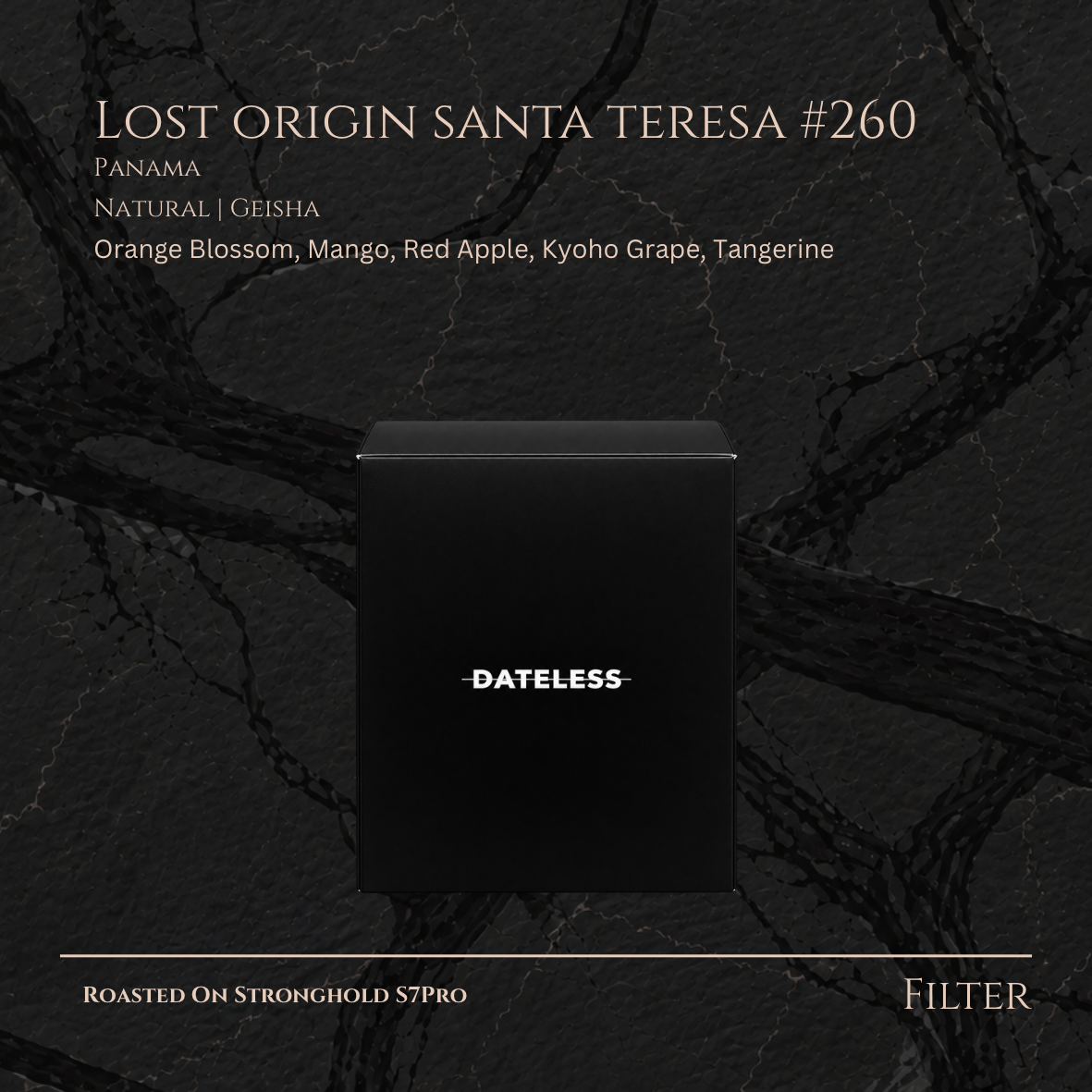 Panama, Lost Origin Santa Teresa #260, Natural, Geisha
