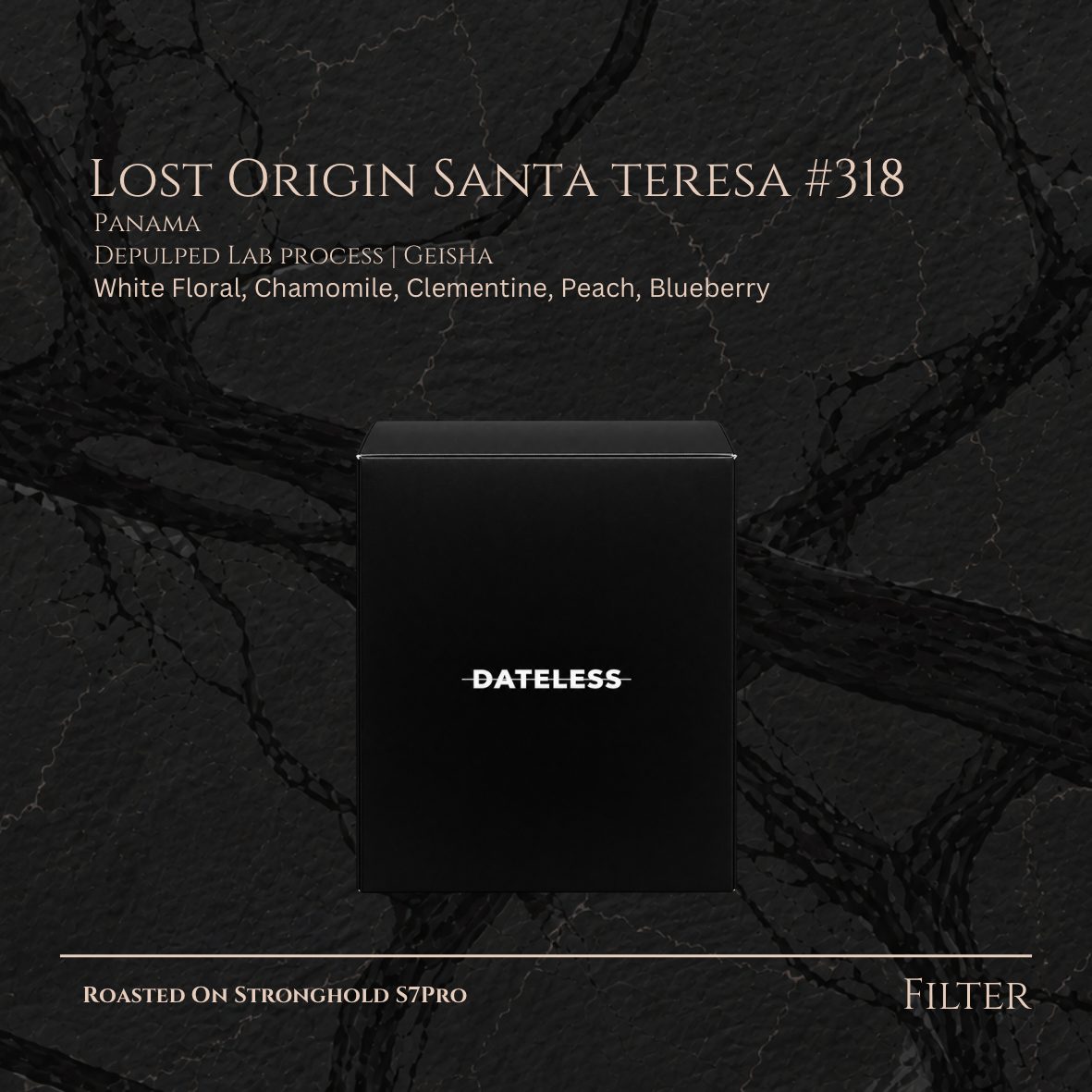 Panama, Lost Origin Santa Teresa #318, Depulped Lab Process, Geisha