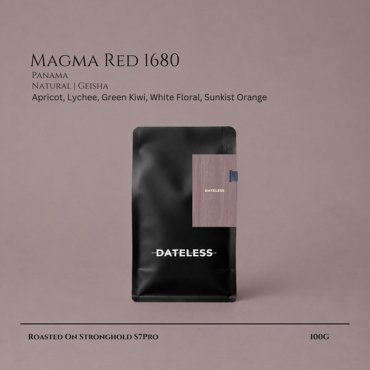 Magma Red 1680 Natural Geisha