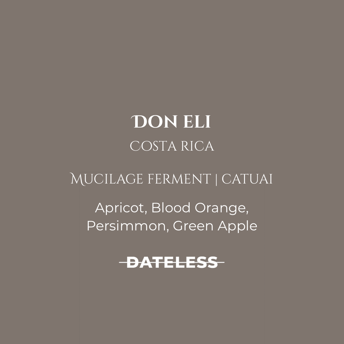 Don Eli Mucilage Ferment Catuai