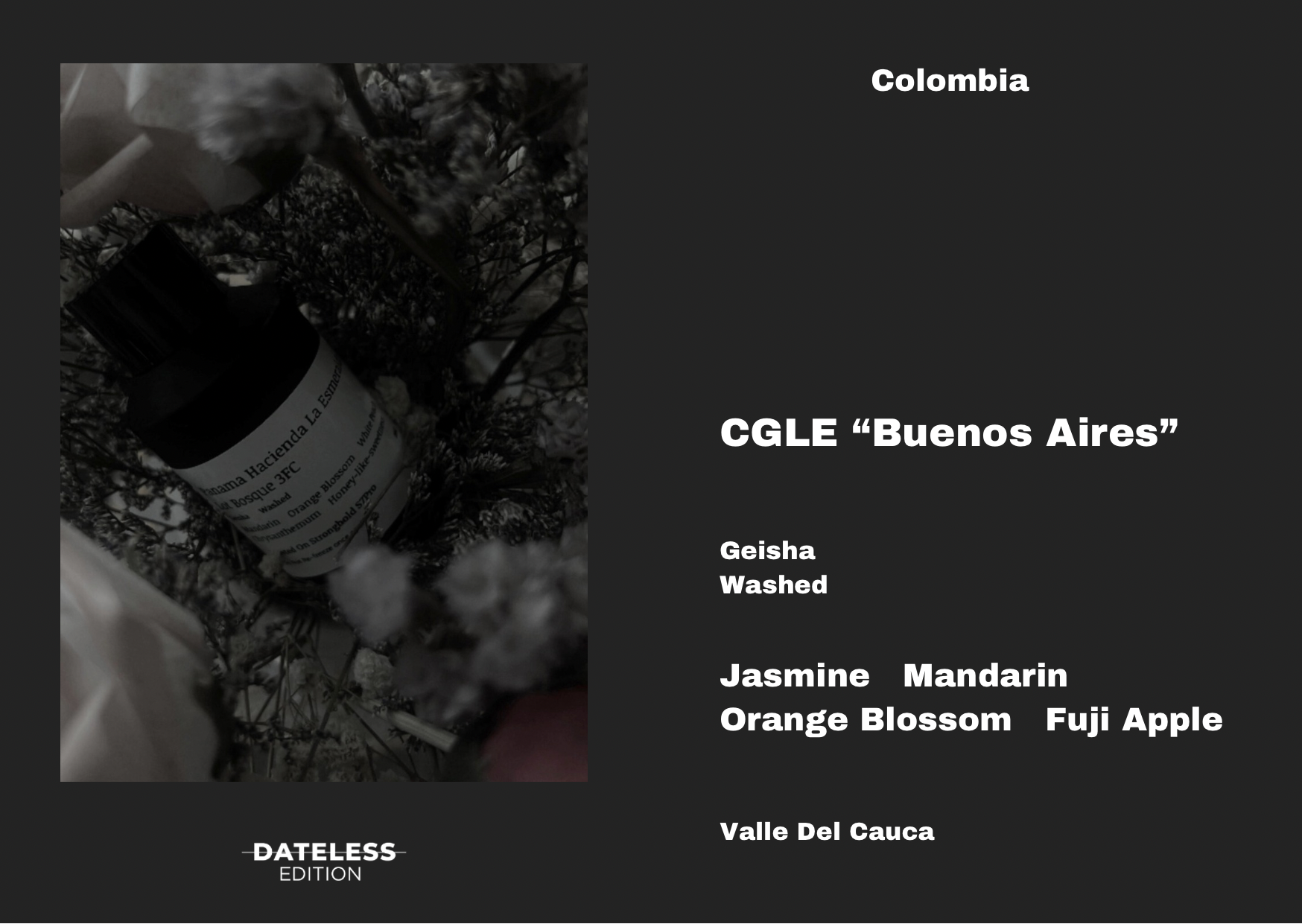 CGLE “Buenos Aires” Washed Geisha